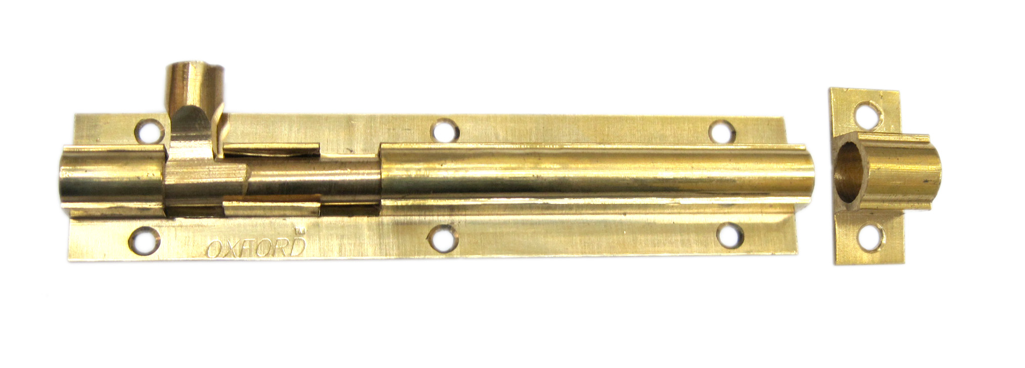 BRASS TOWER BOLT 3/8X4 In CO01