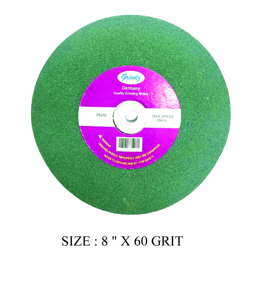 GRINDZ GRINDING WHEEL GREEN 8 Inch GC 80