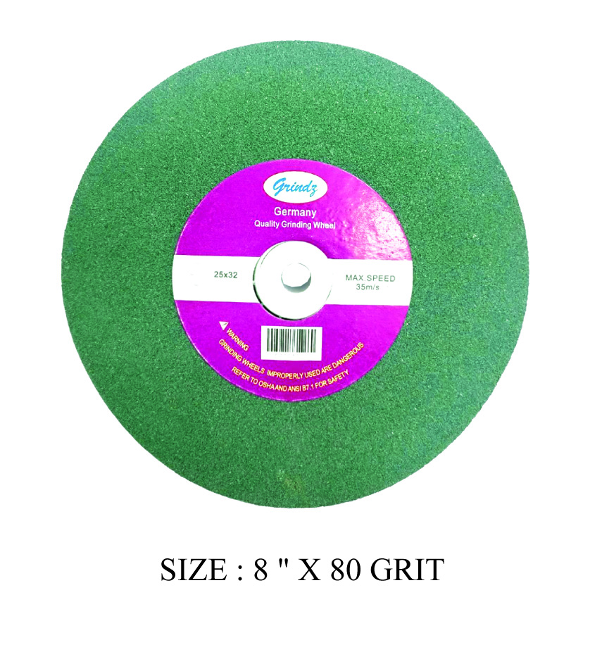 GRINDZ GRINDING WHEEL GREEN 8 Inch GC 100