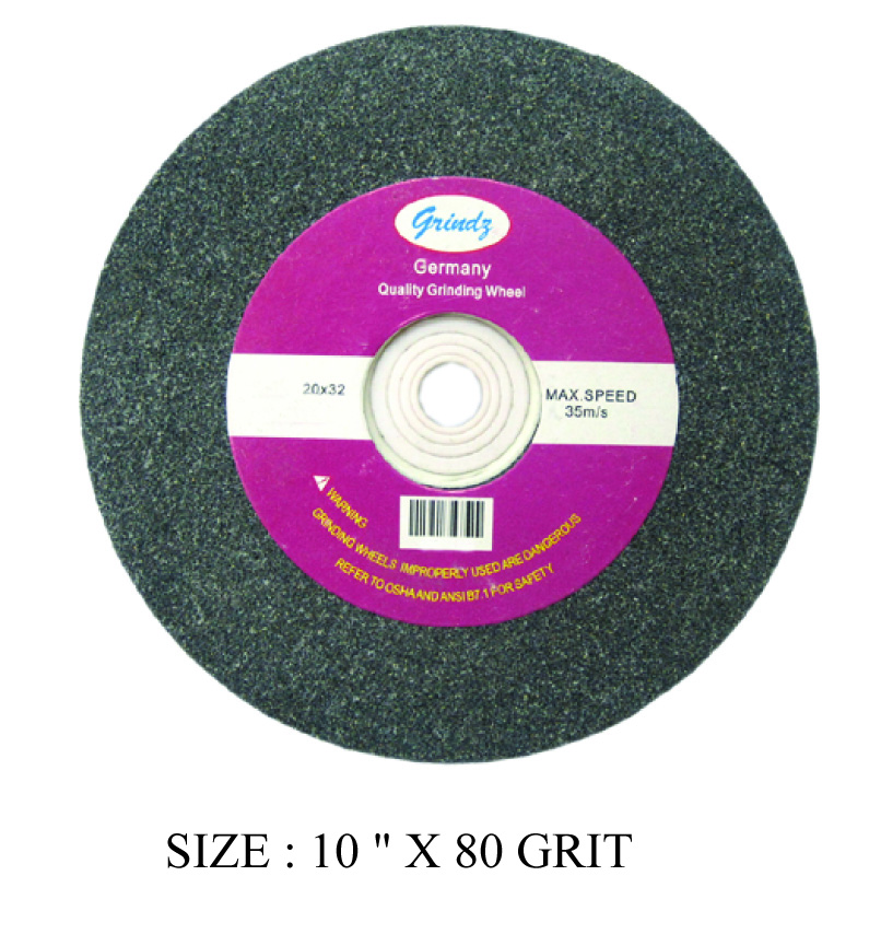 GRINDZ GRINDING WHEEL GREY 10 Inch A 80