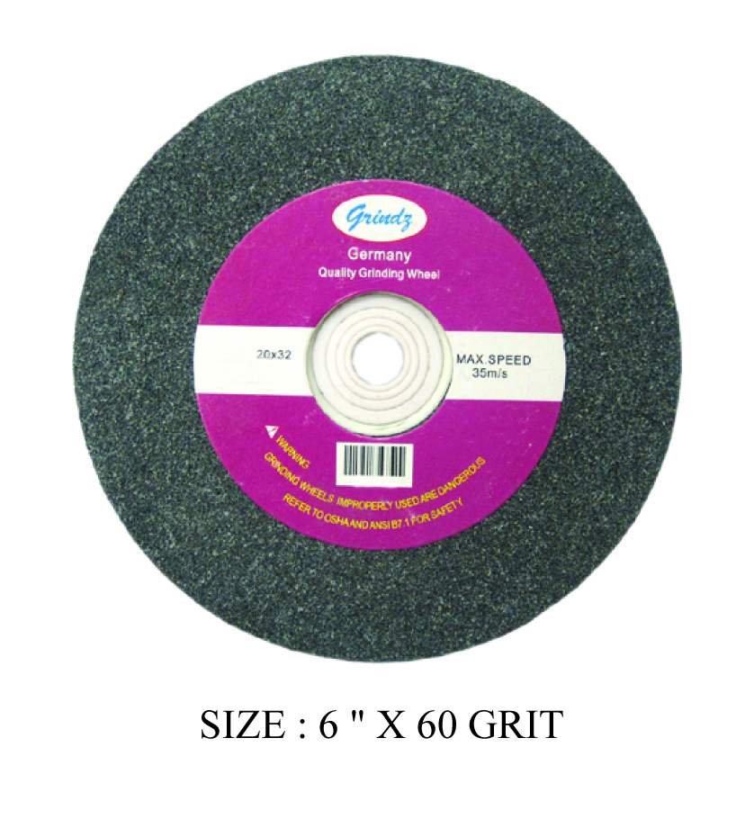 GRINDZ GRINDING WHEEL GREY 6 Inch A 60