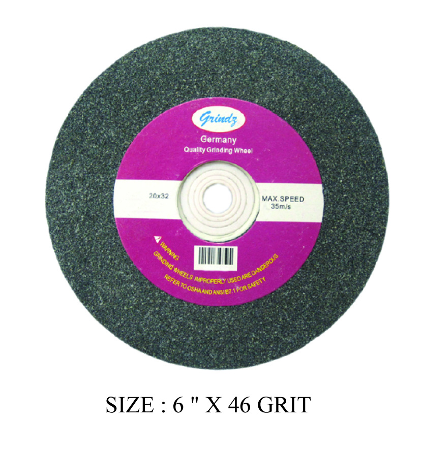 GRINDZ GRINDING WHEEL GREY 6 Inch A 46