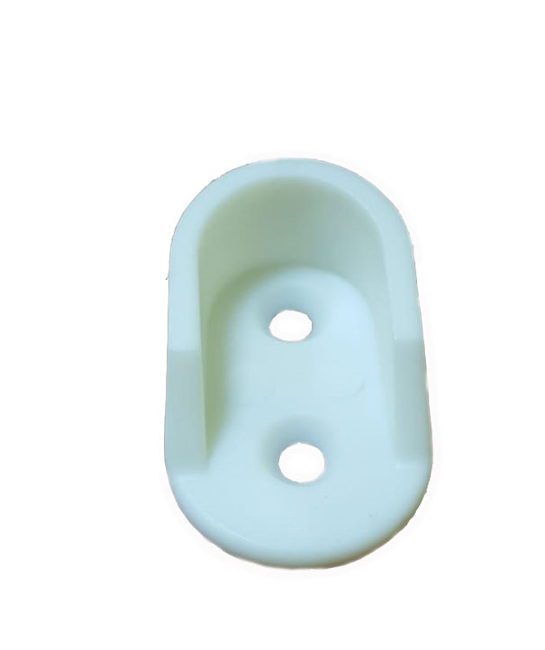 PVC PIPE BRACKET WHITE 1 In