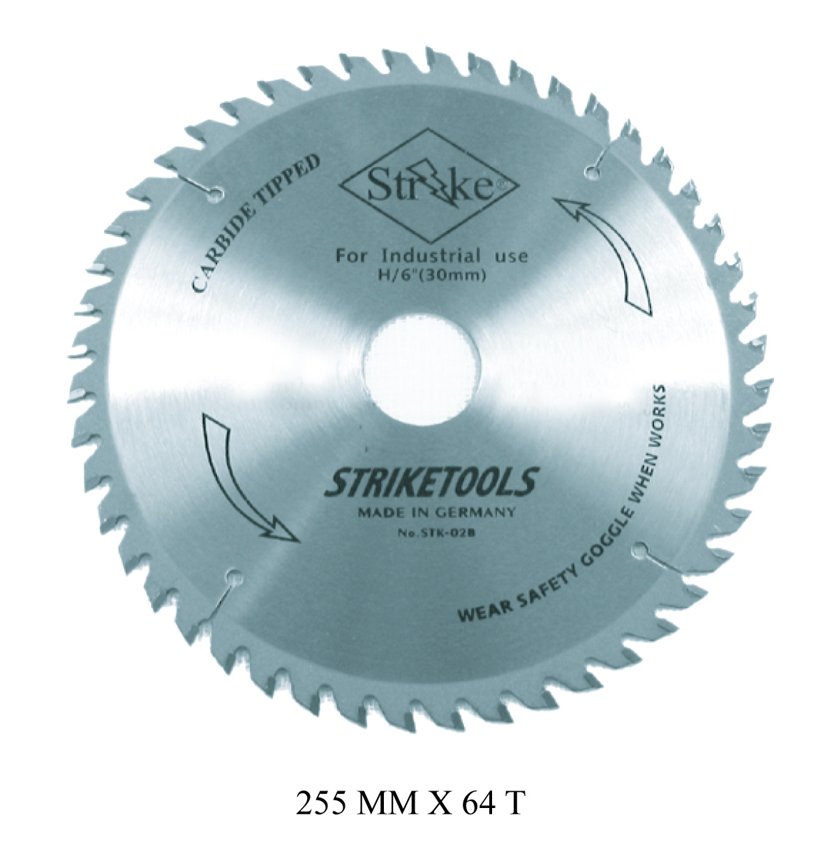 STRIKE CIRCULAR SAW 255MM X 64T HD