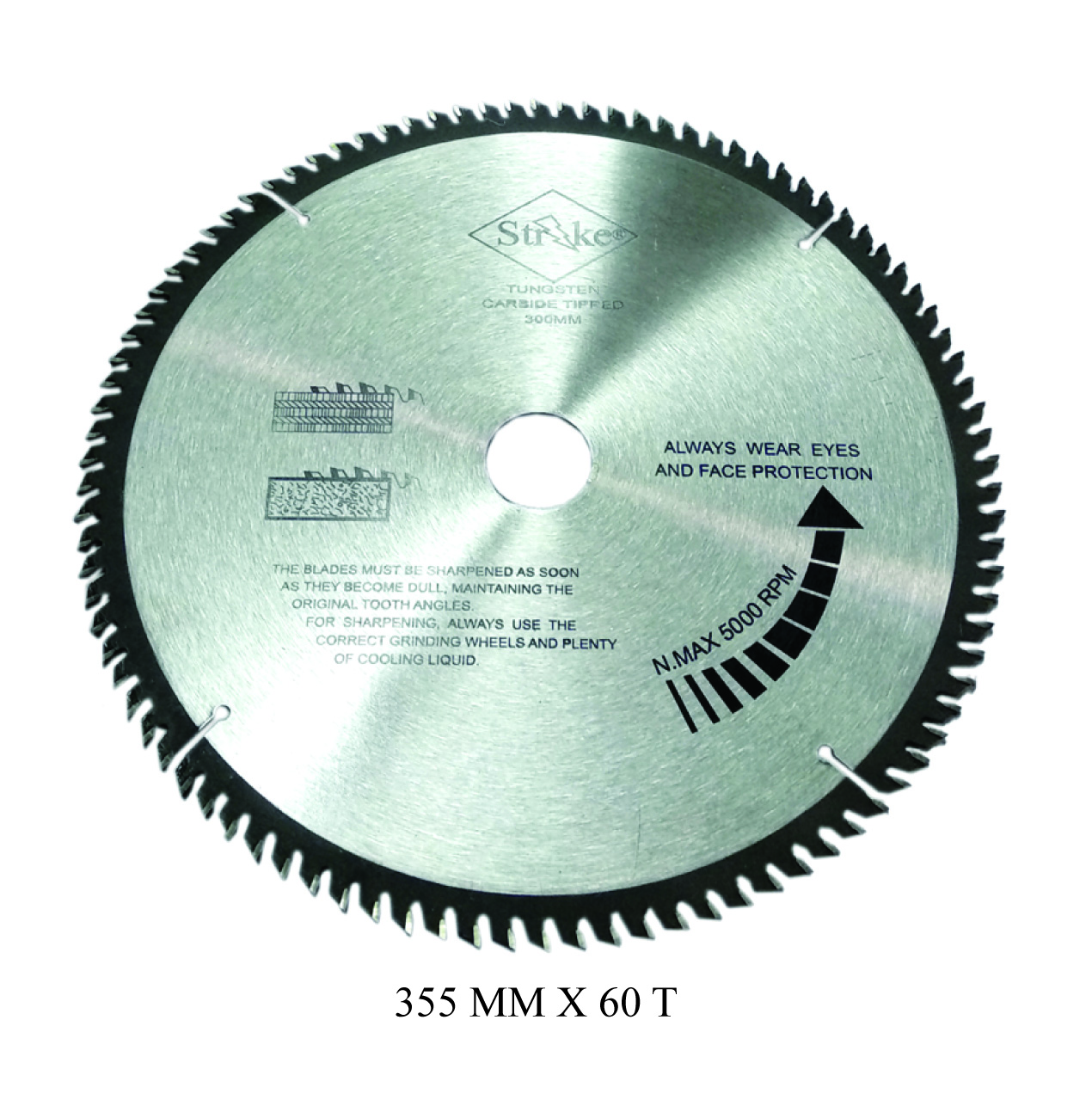 STRIKE CIRCULAR SAW 355MM X 60T