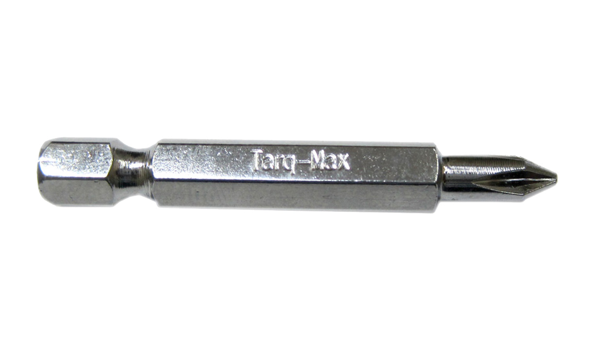 TARQ-MAX SCREW BIT 2" PH1 CHROME