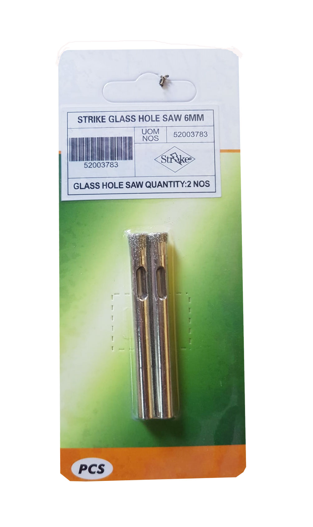 STRIKE GLASS HOLESAW 6MM