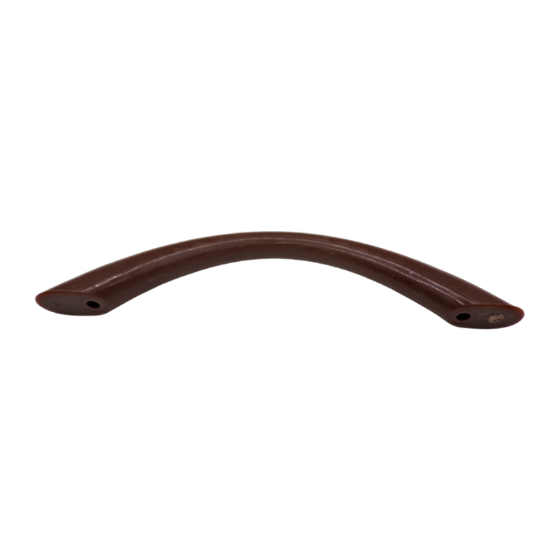 PVC C SHAPE HANDLE 96MM BROWN 8016 IP01