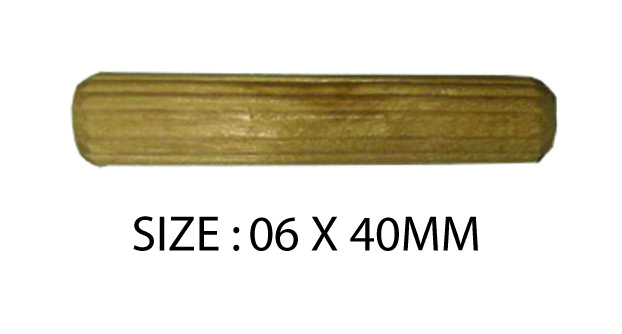 WOODEN DOWEL SPR 06 X 40MM IJ01