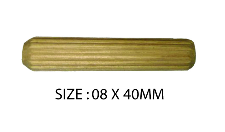 WOODEN DOWEL SPR 08 X 40MM IJ01