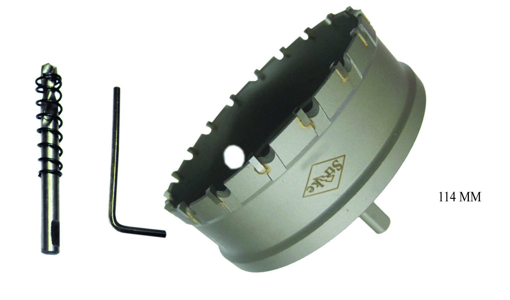STRIKE TCT HOLESAW 114MM IR05