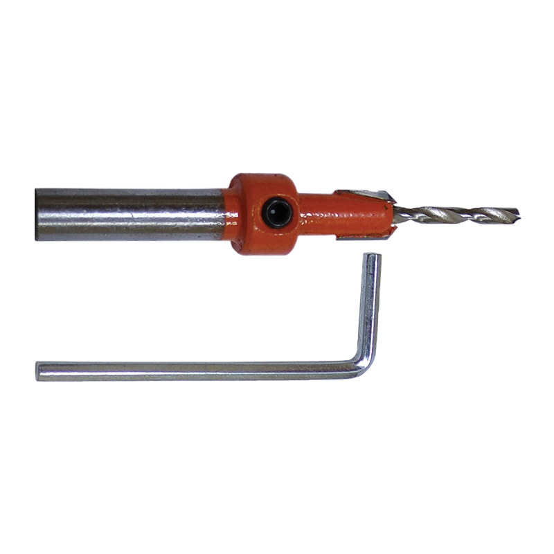 CSK CUTTER WITH DRILL BIT 3MM X 8MM X 8MM SHNK