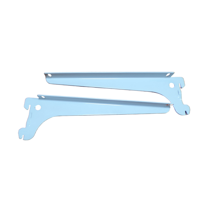 SHELF BRACKET LEFT-RIGHT WHITE 18CM CA76