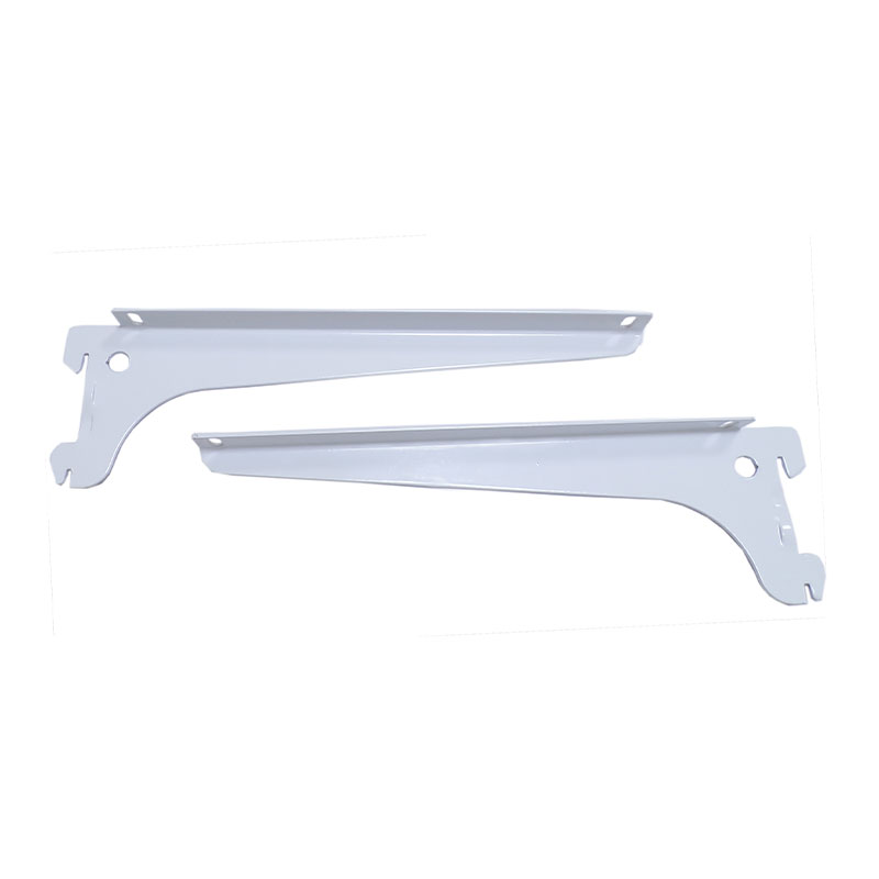 SHELF BRACKET LEFT-RIGHT WHITE 28CM CA76