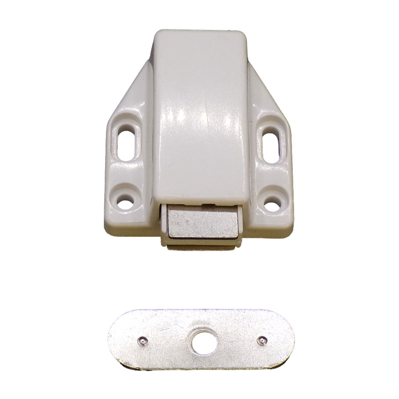 MAGNETIC CATCHER PUSH NT220 SMALL WHITE SINGLE