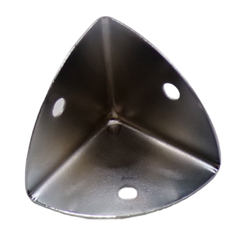 METAL TABLE CORNER CHROME 15MM