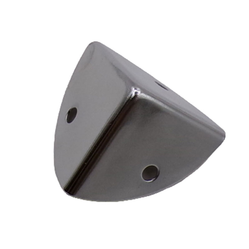 METAL TABLE CORNER CHROME 17MM