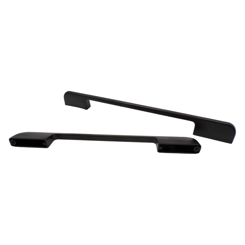 METAL FLAT D HANDLE ZA LC25 BLACK 192MM