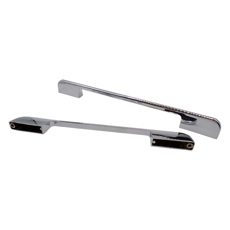 METAL FLAT D HANDLE ZA LC25 CHROME 160MM