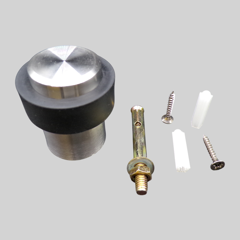 DOOR STOPPER CYLINDRICAL WITH RUBBER SN SMALL