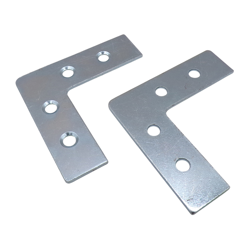 GI FLAT CORNER BRACKET 50 X 50MM